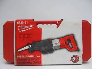 lot 51 image: Unused Heavy Duty MILWAUKEE Orbital Sawzall 