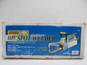 lot 52 image: Unused Chicago Electric 115V Spot Welder
