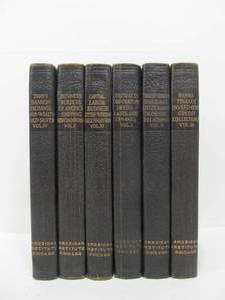 lot 70 image: 6 Volume Set of Antique Books on Business, Finance etc 