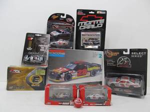 lot 84 image: Group of Diecast Race Cars & New Model Kit