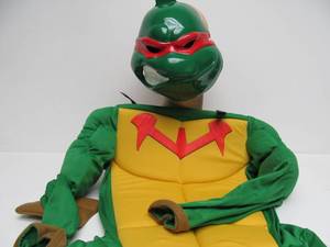 lot 95 image: New Complete Mirage Studios TMNT Kids Costume