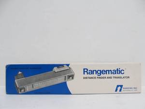 lot 104 image: Brand New RANGEMATIC Distance Finder & Translator