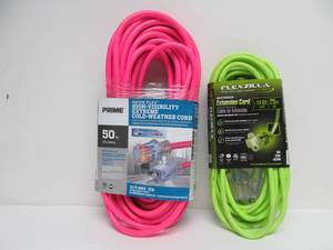 lot 115 image: 2 Brand New Extension Cords