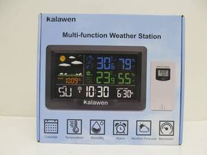lot 128 image: Brand New KALAWEN Multi-Function Weather Station
