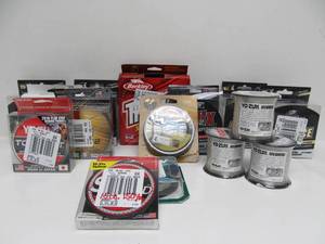 lot 130 image: LARGE Lot of Brand New Fishing Line