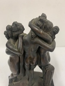 lot 305 image: Vintage Italian Bronze Figural Sculpture