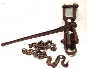 lot 269 image: LARGE Heavy Duty Come-Along Tool
