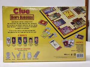 lot 283 image: Brand New CLUE Board Game - Bobs Burgers Special Edition