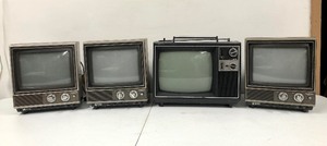 lot 322 image: Great Lot of 4 Retro Vintage CRT TVs 