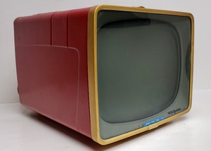 lot 319 image: Awesome Original 1950s RCA Victor 14S-7070G Fire Engine Red Television