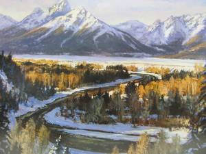 lot 340 image: Mark Ogle Grand Teton National Park Art Print Limited Signed