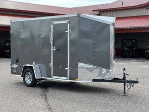 lot 9 image: 2023 STEALTH SE 6 X 12 ENCLOSED CARGO TRAILER