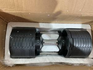 lot 233 image: SQUATZ 70lb Adjustable Dumbbell Weight System