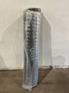 lot 252 image: NapQueen 12 Inch Victoria Hybrid Gel Infused Memory Foam and Pocket Spring Queen Size Mattress Bed-in-a-Box