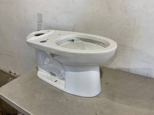 lot 257 image: TOTO Drake Washlet Cotton White Elongated Universal Height TORNADO FLUSH Toilet Bowl AND 1.28GPF Tank