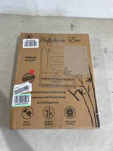 lot 271 image: Ziplock Bag Organizer with Foil and Plastic Wrap Organizer