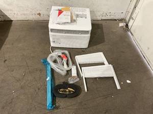 lot 140 image: Frigidaire Window Air Conditioner, 8000 BTU - White