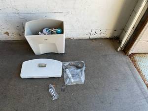 lot 167 image: American Standard H2Option 0.921.28 GPF Dual Flush Toilet Tank