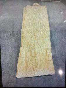 lot 303 image: 20 x 20 ft Sand Colored Sun Shade Sail with Corner Grommets