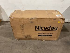 lot 53 image: Niceday Elliptical Trainer Machine with  16 Resistance Levels