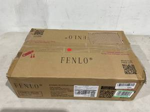 lot 70 image: FENLO Fancy Plus 64 inch White Floor Lamp Shelves