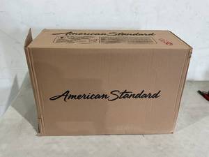 lot 75 image: American Standard Edgemere White Right Height Elongated Toilet Bowl