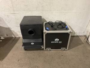 lot 6 image: ADJ Entour Ice DMX Control Professional Low Lying High Density Fog Machine