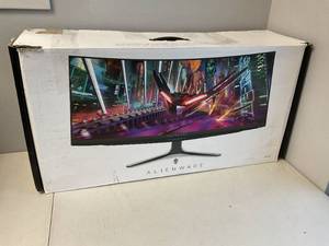 lot 1 image: Alienware AW3423DW Curved Gaming Monitor