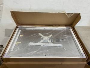 lot 80 image: IOWVOE 24 x 36 Inch LED Backlit Mirror