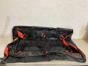 lot 324 image: FIVKLEMNZ Car Rooftop Cargo Carrier - Black