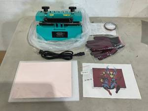 lot 328 image: Easydiy 110 V Portable Tumbler Heat Press Machine - Green
