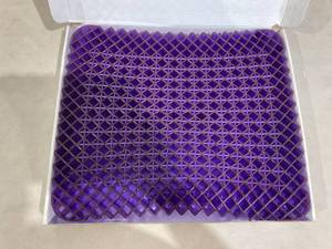 lot 331 image: Purple Royal Seat Cushion - Black