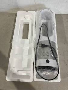 lot 336 image: ZICOOLER Bladeless Oscillating Tower Fan - WhiteSilver