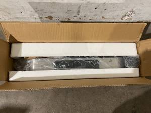 lot 36 image: Sunvivi 1.5Qt Triple Slow Cooker Buffet Server - BlackStainless Steel