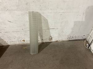 lot 197 image: Kuyal Desk Chair Mat for Carpet - Transparent