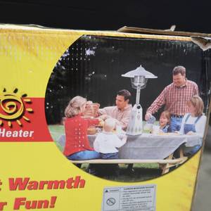 lot 49 image: ENDLESS SUMMER PORTABLE OUTDOOR HEATER