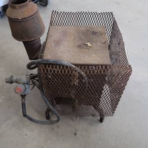 lot 93 image: FISH HOUSE STOVE