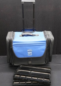 lot 106 image: CREATIVE HOME ARTS HUGE CRAFT ORGANIZER ON WHEELS