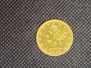 1903 Gold Liberty $5 coin