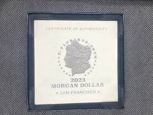 2023-S Morgan Silver Dollar Proof in Original Mint Package with COA
