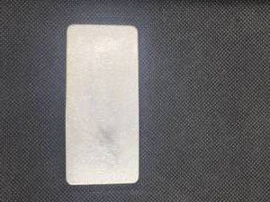 10 Oz. .9999 German Heraeus Silver Bar Serial No. JA92909  With COA