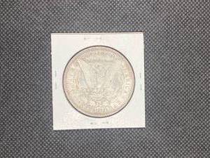 1878 78 Tail feathers Morgan Silver Dollar marked BU when purchased   Better Date