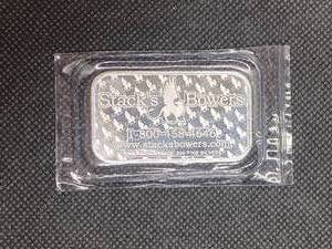 2022 BU Stacks & Bowers 1 Oz. Silver Bar
