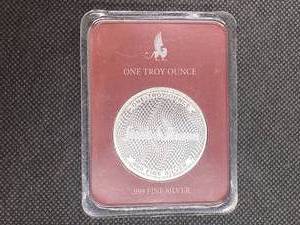 2022 BU Stacks & Bowers 1 Oz. Silver Round in Clam Shell Case