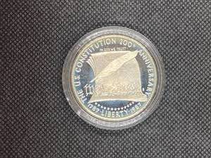 1987-S We the People Proof Commemorative Silver Dollar