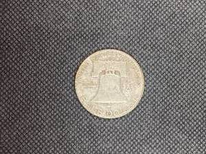 1950-D Silver Franklin Half Dollar