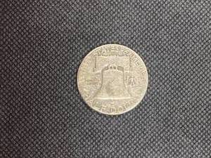 1951-S Silver Franklin Half Dollar