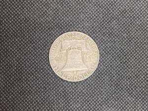 1953-D Silver Franklin Half Dollar