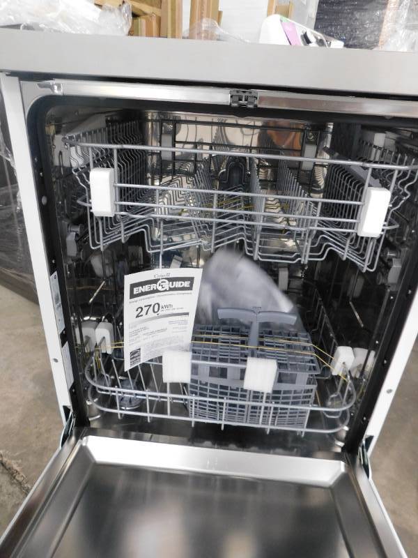 GE 23.625-in Portable Freestanding Dishwasher (White) ENERGY STAR