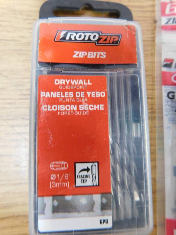 Rotozip 18 in. Drywall Guidepoint Cutting Bits (18-Pack)
